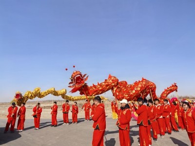 河套非遗小镇“二月二”活动盛大举行，共庆传统佳节