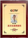 陈兆威荣获CCTV央视在线直播网龙文化首席顾问称号